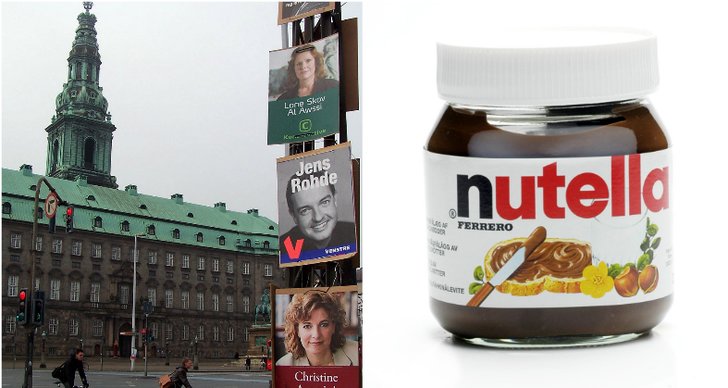 Nutella, Danmark